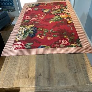 Custom Table Throw 39.5” X 23.5”
